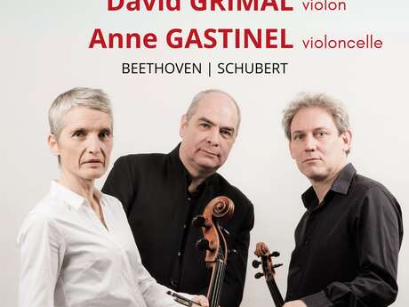 Concert -Trio piano-violon-violoncelle - Philippe Cassard-David Grimal-Anne Gastinel