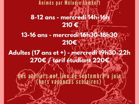 Atelier théâtre 13-16ans