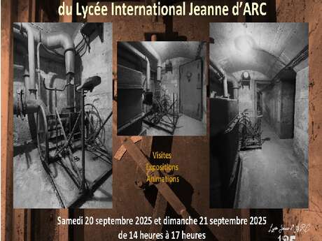Visite de l'Abri anti-aérien du Lycée Jeanne d'Arc