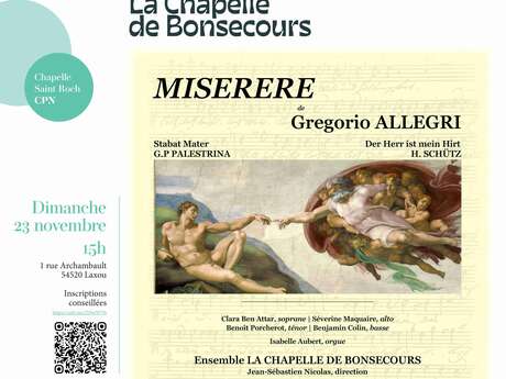Concert - Miserere - Gregorio Allegri