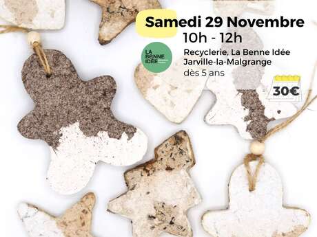 Atelier DIY - décorations de Noël