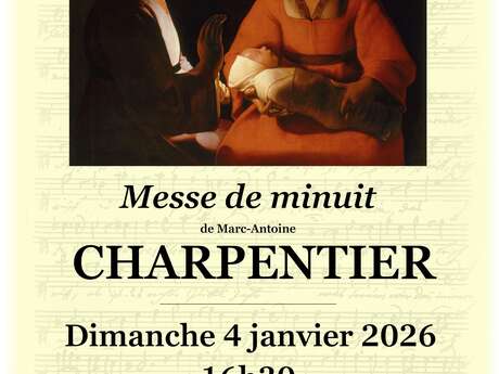 Concert - Messe de minuit de Marc-Antoine Charpentier