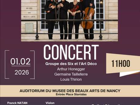 Ensemble Stanislas - Concert commenté - La Musique du Groupe des Six