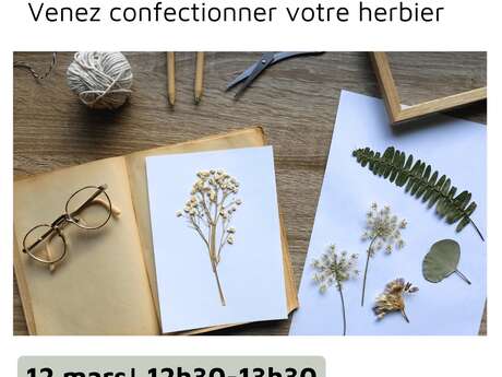 Atelier - Créez votre herbier !