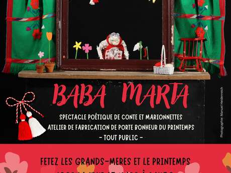Spectacle et atelier - Conte, marionnettes et fabrication de porte bonheur du printemps
