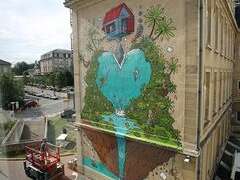 STREET ART - FRESQUE JACE