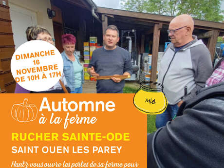 Une journée au rucher, avec Hantz !