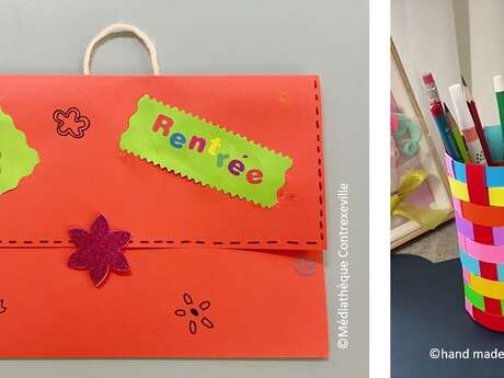 Vive la rentrée : ateliers manuels
