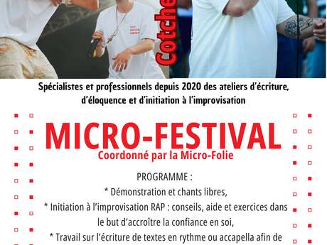 Micro festival par la Micro-Folie avec Cotchei & Bogdan
