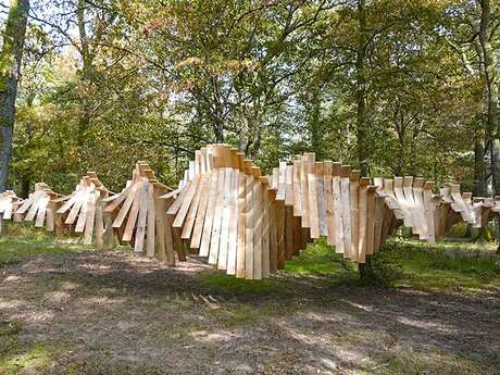Parcours landart le sentier des chênes