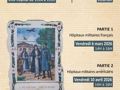 Pause Café du Patrimoine : Contrexéville, ville-hôpital de 1914 à 1919