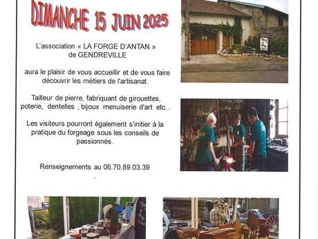 Les métiers de l'Artisanat à la Forge d'Antan