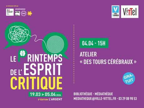 Printemps Esprit Critique - Tours Cérébraux