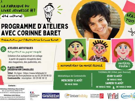 Atelier artistique avec l'illustratrice Corinne Baret