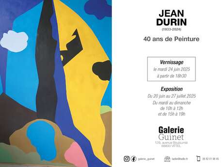 Exposition de peintures Jean Durin Exposition de peintures Jean Durin