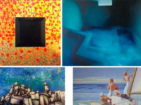 Exposition de peintures et de sculptures