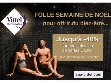 Folle semaine de Noël au Vittel spa