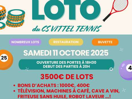 Loto du CS Vittel tennis