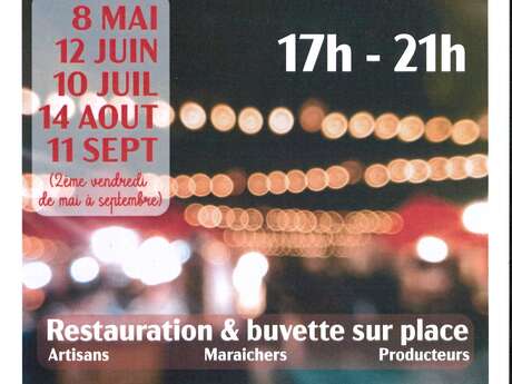 Marché semi-nocturne