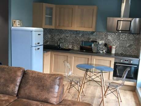 Meublé sci clairs chênes rdc droit