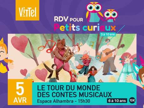 SPECTACLE ENFANTS - LE TOUR DU MONDE DES CONTES MUSICAUX