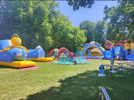Parc de structure gonflables
