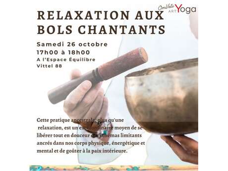 Relaxation aux bols chantants et carillons koshi