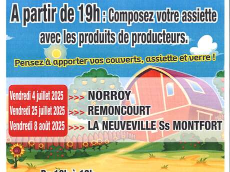 Marché du terroir et repas de producteurs
