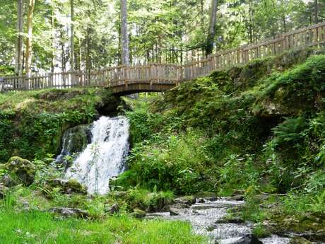 Cascade du gué du saut