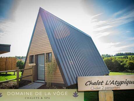 Domaine de la vôge chalets et spa - l'atypique