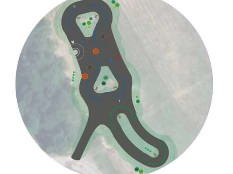 PUMPTRACK - plateforme pédagogique appentissage du Vélo