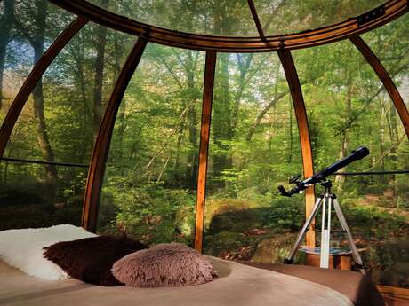 Hébergements insolites à la Ferme Aventure