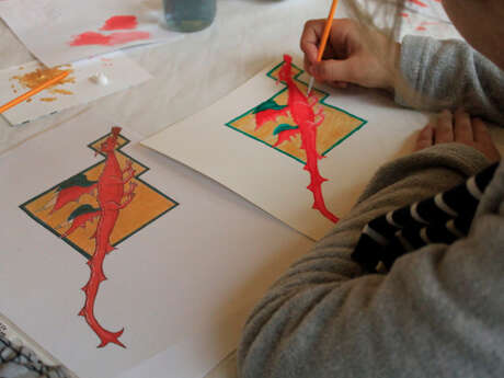 ATELIER ENFANTS - DÉCOUVRIR L'ENLUMINURE