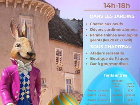 Le château de bourlémont fête pâques - enfants