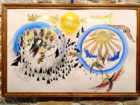 Exposition : "Un pas vers la lumière", oeuvres de Romane Laurensot