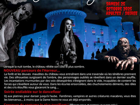 Halloween s’invite au château de Bourlémont – version adulte