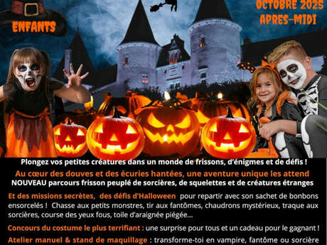Halloween s’invite au château de Bourlémont – version enfant