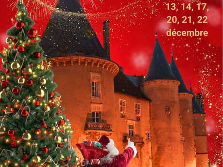 Le château de Bourlémont fête Noël