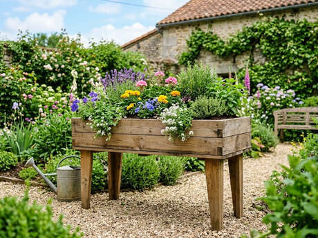 Atelier "Fabrication d'une petite jardinière en bois"