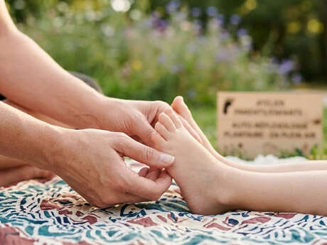 Atelier parents-enfants : découvrir les bases de la réflexologie plantaire pour mon enfant
