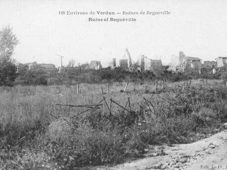Vestige du village détruit de regnieville