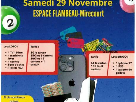 Super loto Union Sportive de Mirecourt Hymont