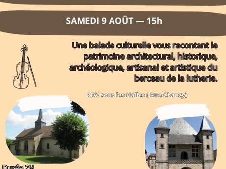 Visites guidées de la ville de Mirecourt