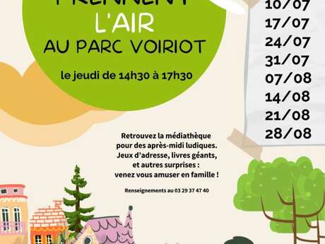 Les jeux prennent l’air