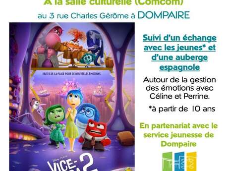 Cinéma débat - projection du film Vice et Versa 2