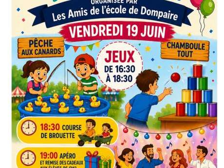 Kermesse de l'école primaire de Dompaire