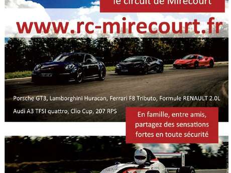 ÉCOLE DE PILOTAGE CIRCUIT DE MIRECOURT RC EVENTS