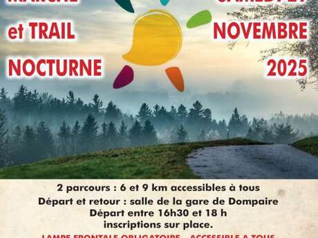 Marche ou trail nocturne pour le TELETHON