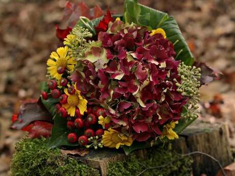 Atelier floral - ma surprenante composition automnale