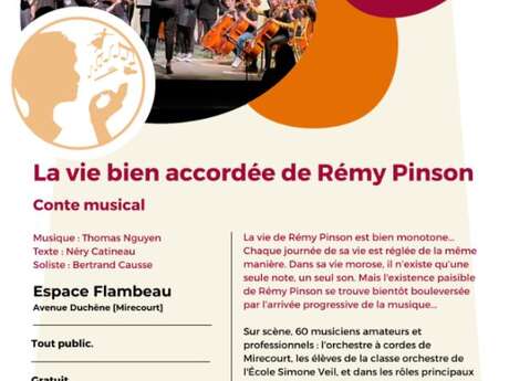 Conte musical - La vie bien accordée de Rémy Pinson